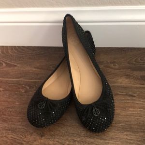 Tory Burch Jewel Studded Flat